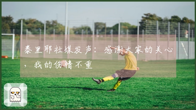 泰里耶社媒发声：感谢大家的关心，我的伤情不重